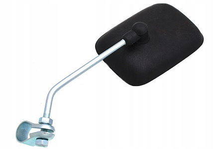 Lusterko rowerowe prostokątne nakładane KRÓTKIE