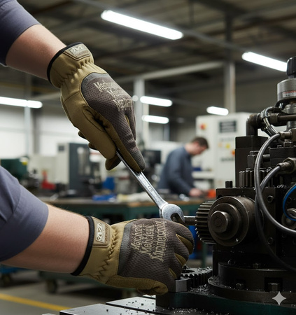 Mechanix Wear FastFit Black L Rękawiczki Ochronne Warsztatowe Dotykowe