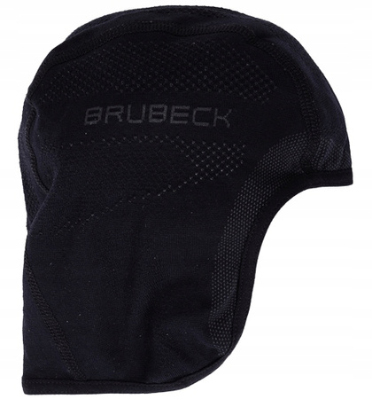 Termoaktywna czapka treningowa BRUBECK na rower L