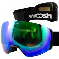 GOGLE NARCIARSKIE GOGLE SNOWBOARDOWE REVO SHIFT NIEPARUJĄCE UV400
