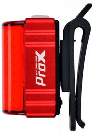 Prox ZETA S LAMPKA ROWEROWA TYLNA USB 80lm COB LED