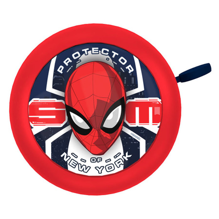 DZWONEK DO ROWERU DISNEY MARVEL SPIDER-MAN czerwony DZWONEK ROWEROWY
