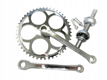 MECHANIZM KORBOWY NA KLIN 46T WIGRY JUBILAT + OŚ