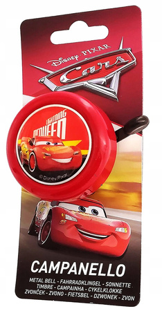 DZWONEK DO ROWERU DISNEY CARS AUTA DZWONEK ROWEROWY Zygzak McQueen