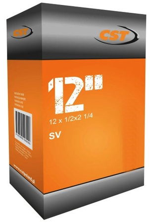 CST Dętka 12 DO WÓZKÓW Z WENTYLEM PROSTYM AV AUTO