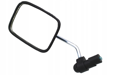 Lusterko rowerowe na kierownicę prostokątn KRÓTKIE