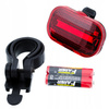 X-LIGHT 3209 lampka rowerowa tylna baterie COB LED