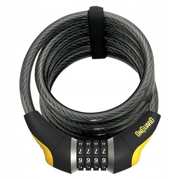 OnGuard Blokada roweru MOCNA LINKA 12x185 NA SZYFR