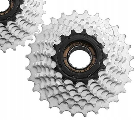 SUNRACE WOLNOBIEG 7-RZĘDOWY 14-28T MOCNY NAKRĘCANY