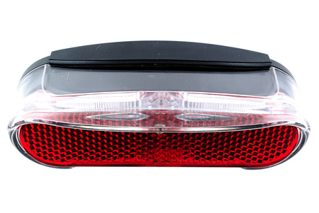 2K Lampka rowerowa LED na bagażnik z odblaskiem ba