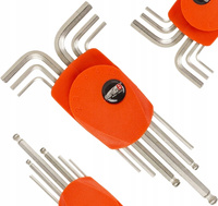 SuperB KLUCZE IMBUSOWE ZESTAW Z UCHWYTEM 7 EL.