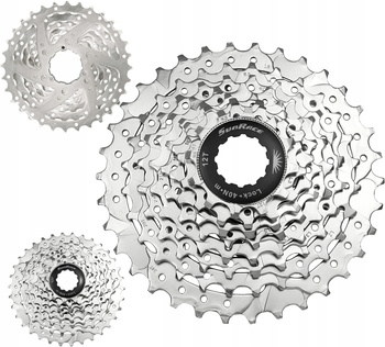 KASETA 8 rzędowa 11-34T SUNRACE NIKIEL MOCNA LEKKA