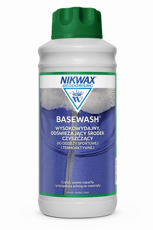 NIKWAX BaseWash Płyn do Prania Bielizna Termoaktywna Syntetyczna 1 Litr