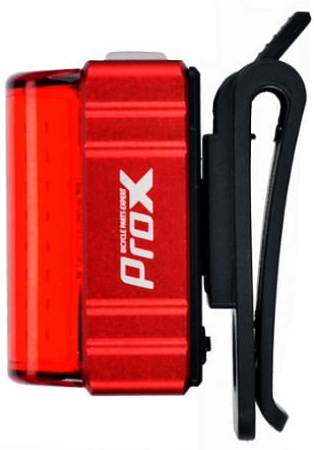 Zestaw Lampek Rowerowych Przód+Tył 600 LM USB PROX HAMAL SET + ZETA S 80 LM