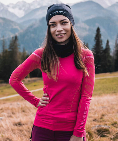 WEŁNIANA DAMSKA BLUZA NARCIARSKA BRUBECK MERINO XL