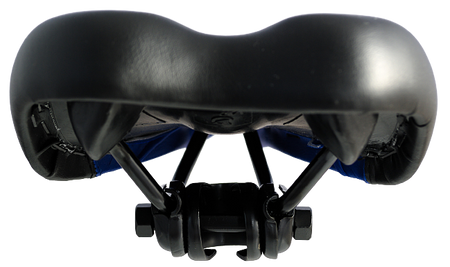 VADER Siodełko Rowerowe Dziecięce Junior + JARZEMKO Czarno-Szare