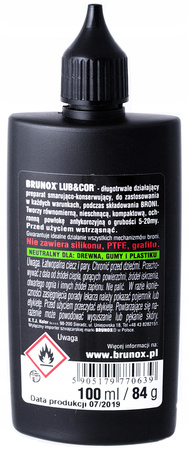 BRUNOX LUB&COR 100ml SMAROWANIE OCHRONA BRONI