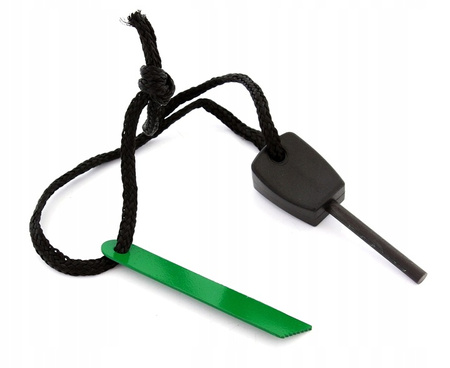 KRZESIWO MAGNEZOWE SURVIVAL ZAPALARKA ROZPAŁKA MIN