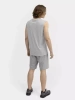 MĘSKA KOSZULKA 4F BEZ RĘKAWÓW TANK TOP BASIC PODKOSZULEK SZARA XL