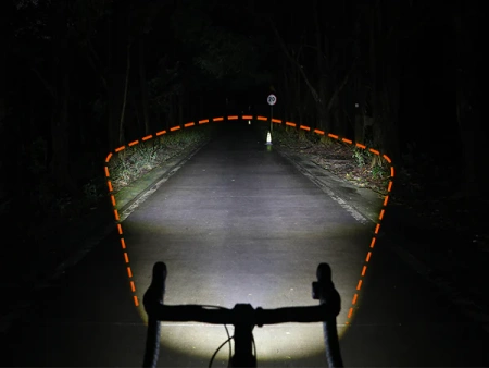 Lampka Rowerowa Przednia MAGICSHINE EVO 1300 USB + Pilot I Uchwyt GARMIN