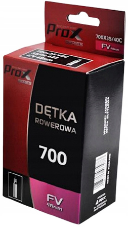 Dętka 28 700x 35/38/40/42c FV PRESTA 48 mm PROX