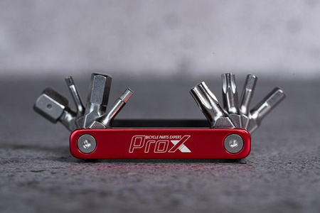 Multitool Rowerowy 9 Funkcji Zestaw Kluczy Kieszonkowy PROX PREMIUM LINE 9F