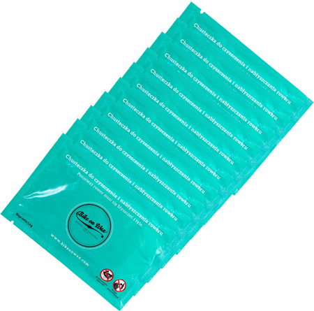 BOW Chusteczki do czyszczenia nabłyszczania 10 szt