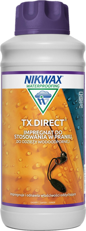 NIKWAX Zestaw TechWash TXDirect Impregnat GoreTex Membran Odzież Techniczna