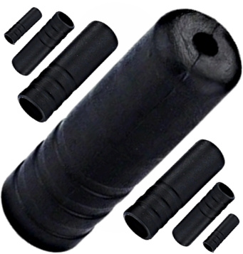 Końcówka pancerza przerzutki 4 mm plastikowa