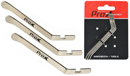 ŁYŻKI DO OPON ROWEROWYCH PROX Zestaw 3 szt. 120mm ŁYŻKI DO ZDEJMOWANIA OPON