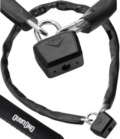 OnGuard 8242B Blokada roweru ŁAŃCUCH 120x6 +KŁÓDKA