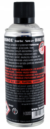Brunox Bike Fit 400 ml do konserwacji rowerów