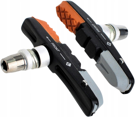 PROX KLOCKI HAMULCOWE 955VC WYMIENNE OKŁADZINY Pomarańczowo Szare