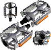 FEIMIN 961 aluminiowe pedały rowerowe srebrne MTB
