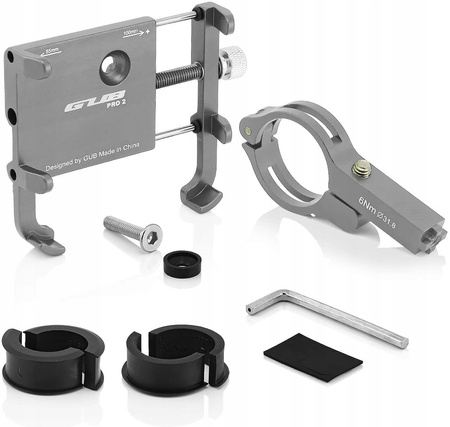 GUB PRO2 UCHWYT NA TELEFON NA KIEROWNICE ALUMINIUM