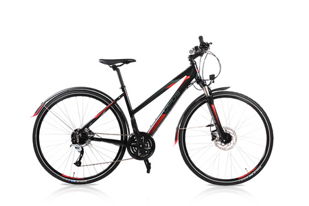 Błotniki Rowerowe SIMPLA 28'' UBIQUIT Do Rowerów Miejskich Pełne Czarne