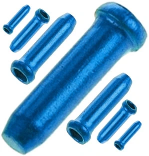 PROX Aluminiowa końcówka linki NIEBIESKA