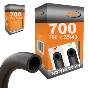 Dętka 700x35/38/40/42 ANTYPRZEBICIOWA Premium Thornresistant