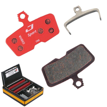 JAGWIRE Klocki Okładziny Tarczowe Półmetaliczne SRAM Code Guide RE 4 Tłoki