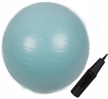 VIVO Piłka gimnastyczna do ćwiczeń 65 cm + POMPKA