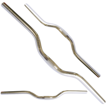 KIEROWNICA ROWEROWA ALU SREBRNA 25,4/650/40mm MODE