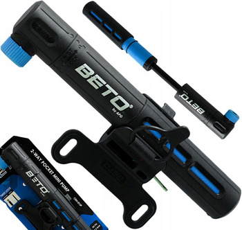 Pompka ROWEROWA AV/FV  DO PIŁEK IGŁA BETO CRH015