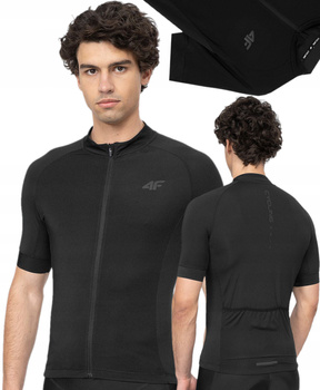 Koszulka rowerowa męska 4F M173 czarna S