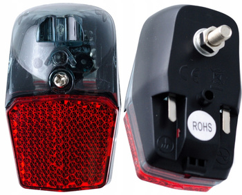 Lampka rowerowa na dynamo PODTRZYMANIE ŚWIECENIA