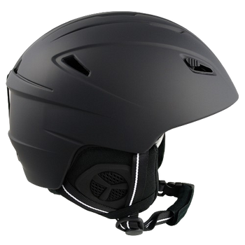 KASK NARCIARSKI KASK SNOWBOARDOWY czarny matowy XL +GRATIS