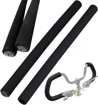 CHWYTY KIEROWNICY PIANKOWE DŁUGIE 400mm GĄBKA kpl. RAION