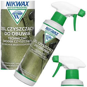 NIKWAX Żel Czyszczący Buty Wodoodporne Gore-Tex SPRAY 300ml Do Butów DWR