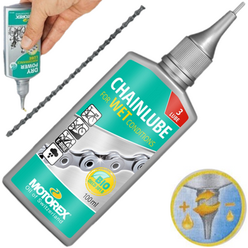 MOTOREX Smar Olej Łańcucha Mokry 100ml aplikator
