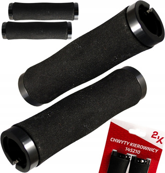 Chwyty 145210 czano-czarne 135mm PIANKA OBEJMY