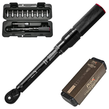 KLUCZ DYNAMOMETRYCZNY 2-20NM Nastawny 11 Elementów Grzechotka Walizka